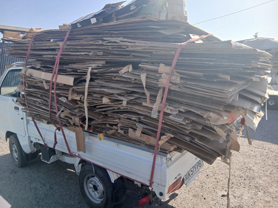 Макулатура картон когоз кайта ишлаьмиз