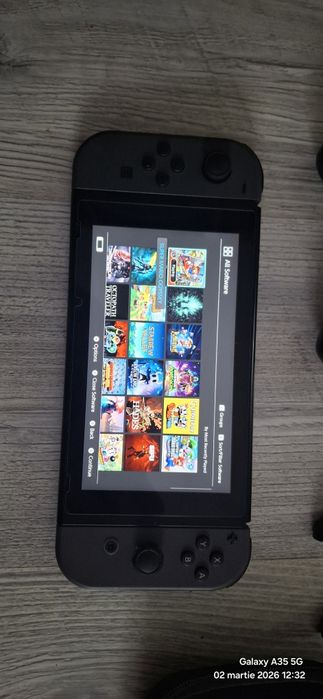 Nintendo switch v2 modat,pachet  complet