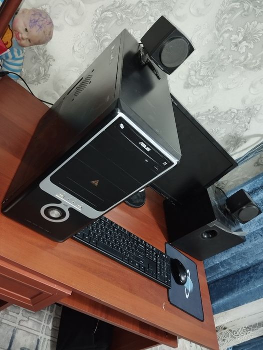 Срочно ASUS GUGABAYTE KOMPYUTER Microlab orginal kalonkasi bilan birga