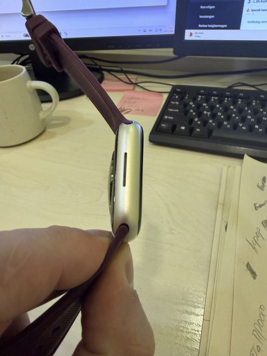 Apple watch series 9 45 silver