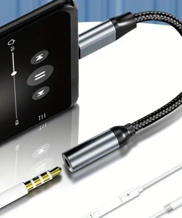 Cablu auxiliar  la tip C/RCA.