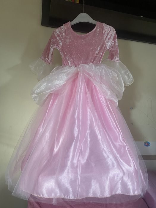 Детска рокля за принцеси, ръст 116, 5-6 годинки