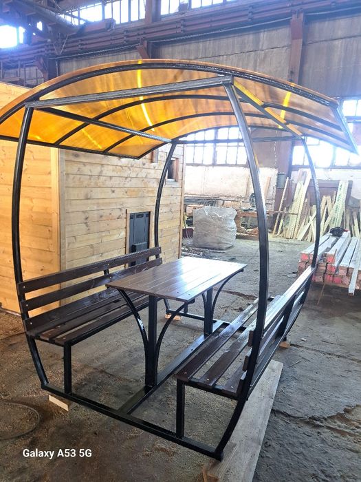 Беседки из металла