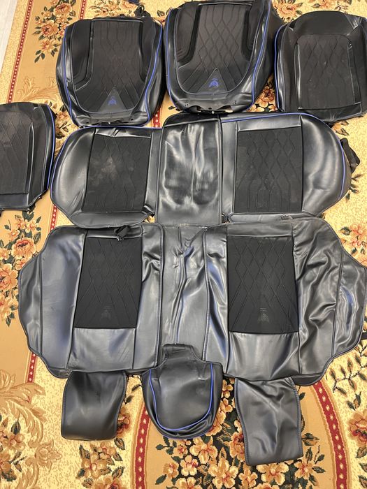 Кожанные чехлы на Kia Rio