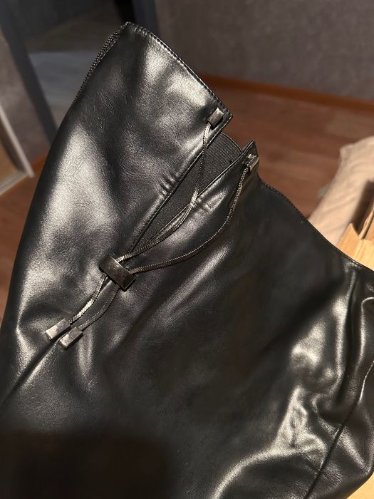 Ботфорты женские черные