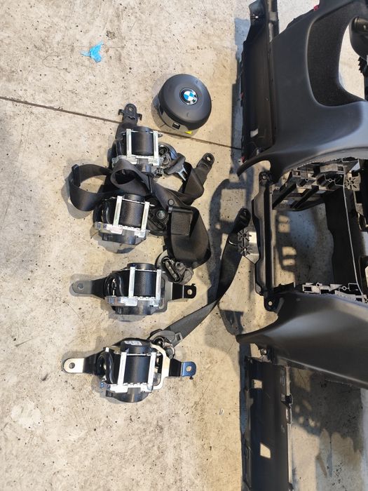 Kit airbag planșa bord BMW X5 f15 și X6 f16 cu hud. Fara cusătură