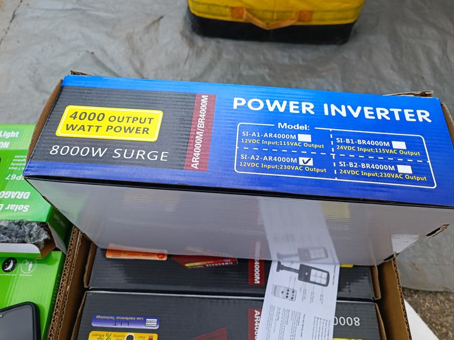 Инвертор чиста синусоида 4000w 12v Промо