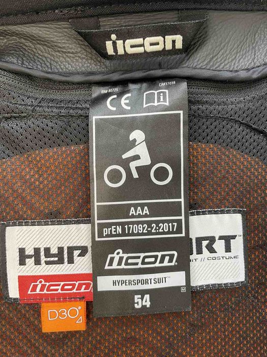 Мъжки мото  екип IKON размер 54