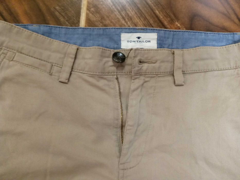 Мужской серый пиджак H&M 48 размер брюки Tom Tailor(Германия)