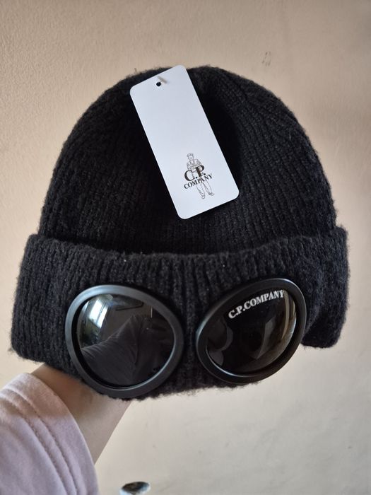Черна мъжка шапка C.P.COMPANY