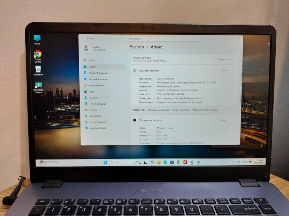 Asus Ryzen 5 -Windows 11