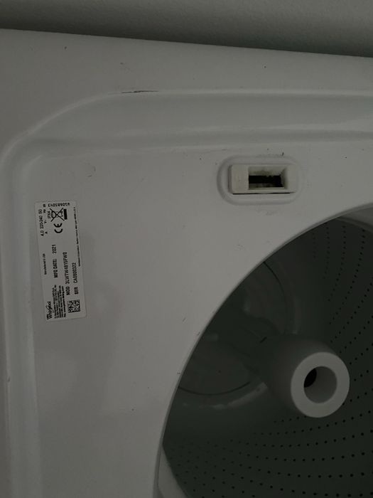 Пералня Whirlpool 3LWTW4815FW0 горно зареждане, капацитет 15 кг