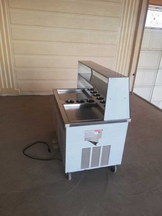 Roll muzqaymoq apparat/Жареное Ролл мороженое аппарат