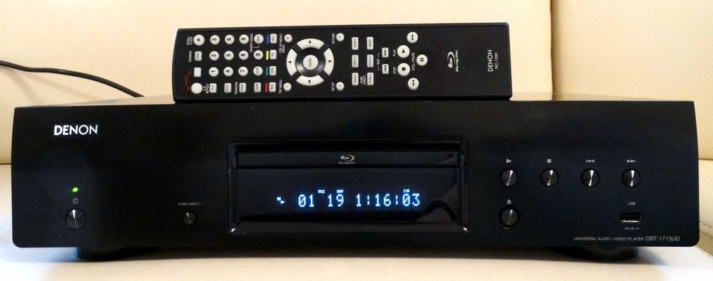 Super Audio CD Player Denon DBT-1713UD Blu-ray disc , telecomanda