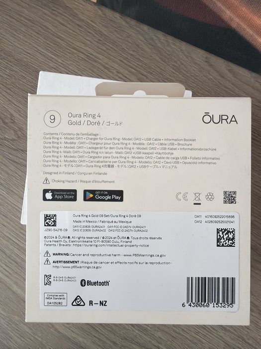 Oura ring gen4, умное кольцо, продам