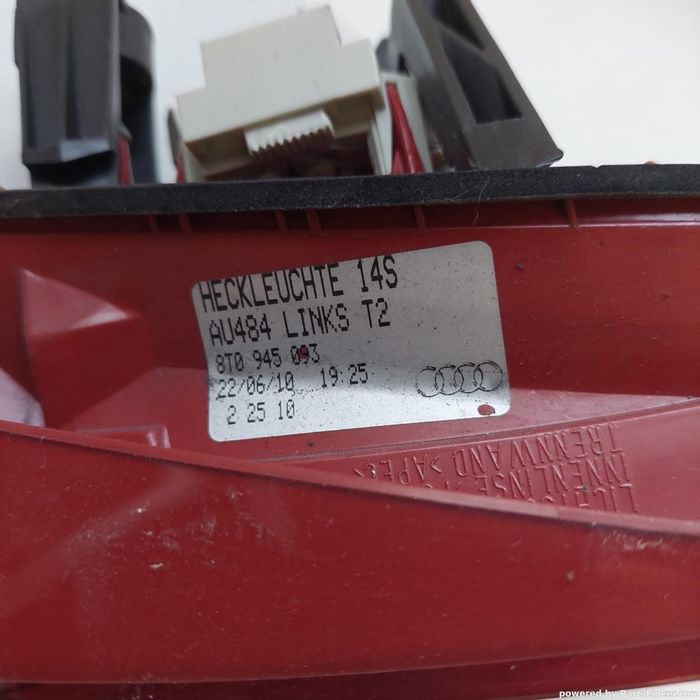 Lampa Spate / Stop Stanga Spate Audi A5/S5 (8T3) [ 2007 - 2017 ] Oem