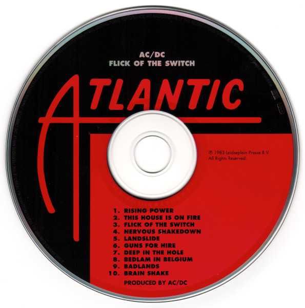 CD AC/DC - Flick of the Switch 1983