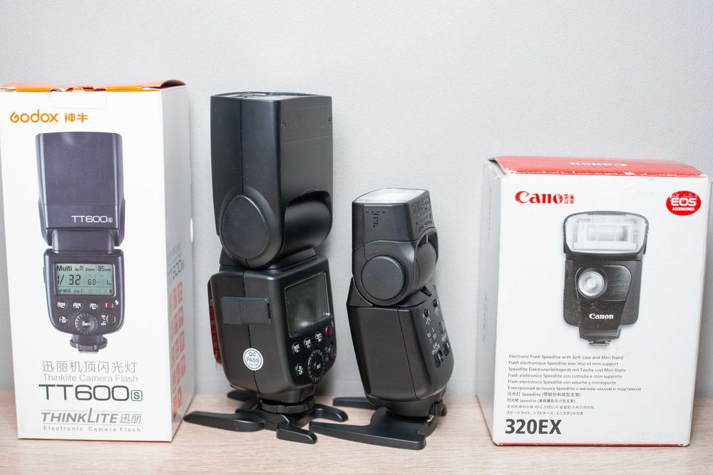 Вспышка Canon Sony