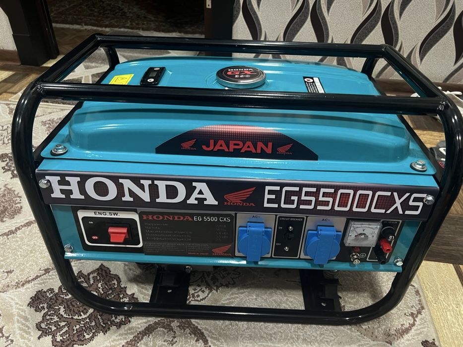 Продам новый бензиновый генератор HONDA EG5500CXS
