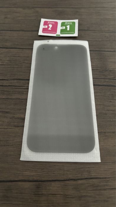 Folie protectie sticla Privacy iPhone 15