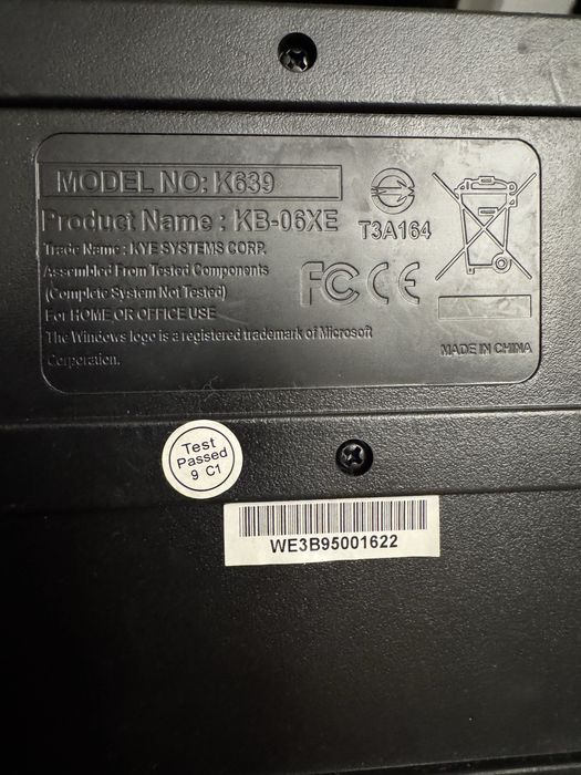 Клавиатура Genius модель K639