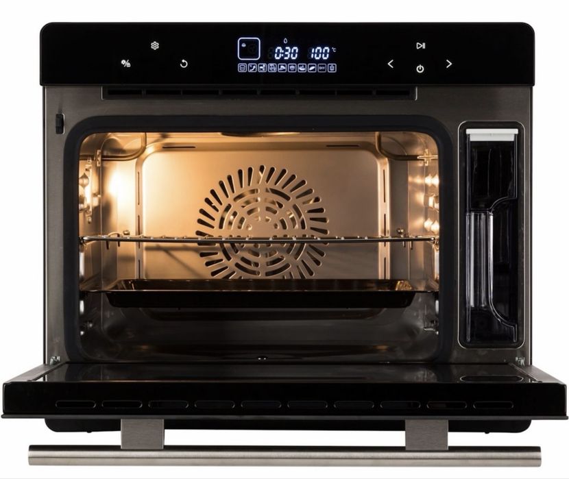 Klarstein, Masterfresh, Cuptor Cu Abur, 230 °C, Panou De Control Touch, 24 L, Negru