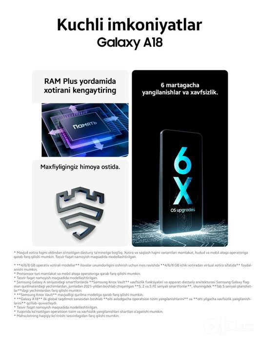 Samsung Galaxy A18