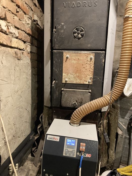 Пелетна горелка грейко 20RB и котел  22kW