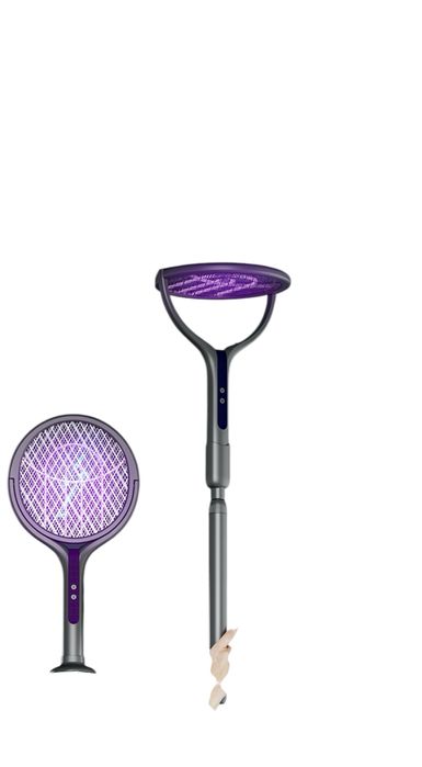 Ракетка мухобойка со стойкой