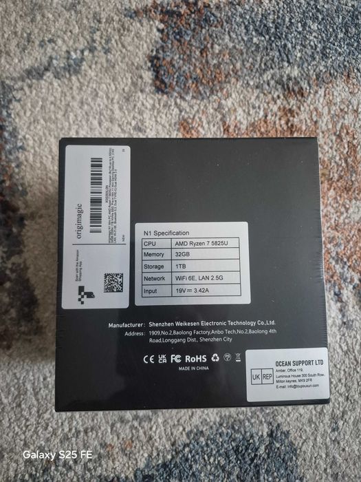 Mini pc Amd ryzen 7 5825U