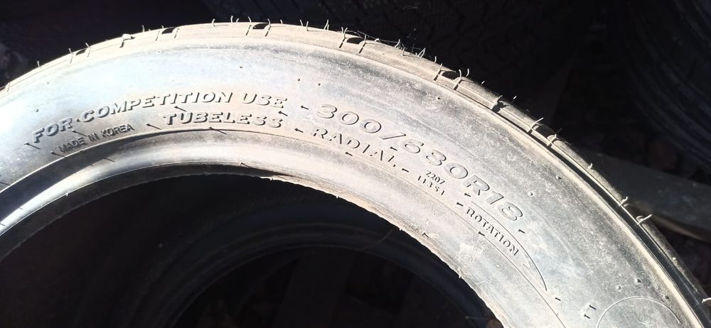 300 680 18 Hankook Ventus Z207 Competition 2 anvelope vara noi Radical