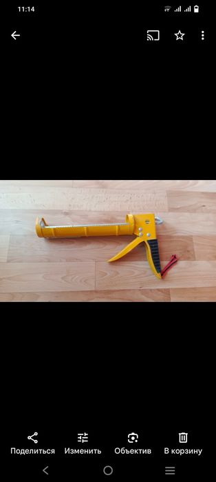 Монтажный пистолет для гель