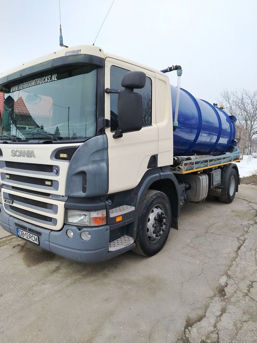 Vidanja de vanzare Scania și Autoutilitară desfundare canalizări.