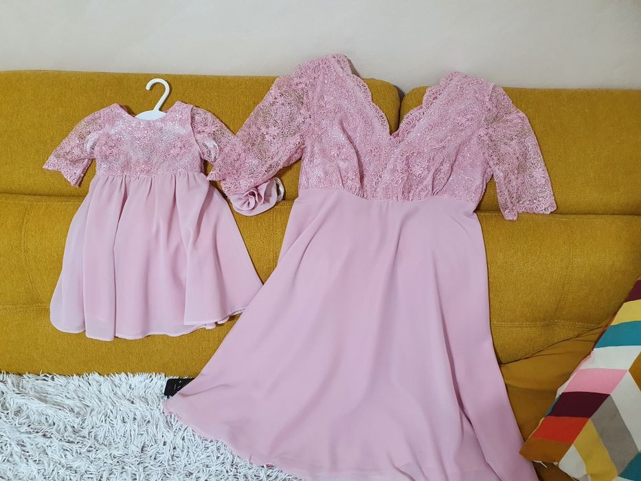 Rochii set mama-fiica