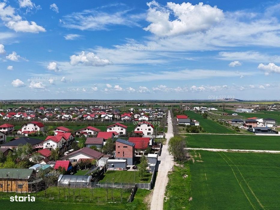 Teren intravilan 539 m² – Rate avans mic, utilități, Berceni IF