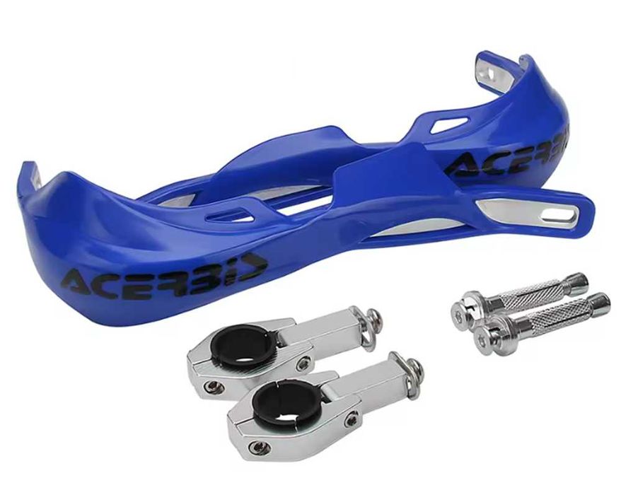 Универсални Acerbis предпазители/гардове за ръце на мотор - Синьо.