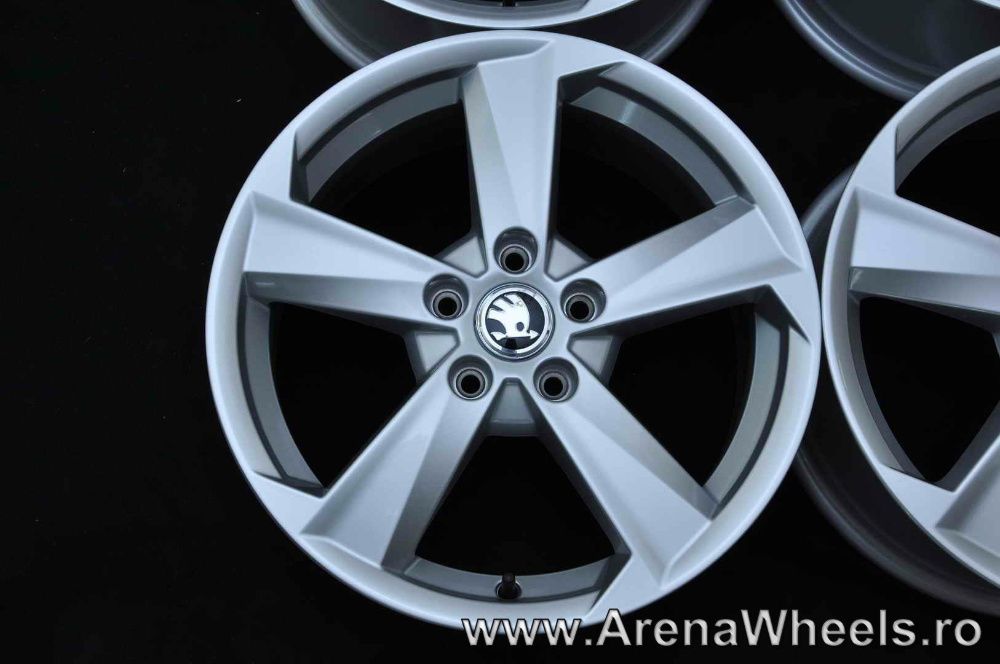 Jante Noi 17 inch Originale Skoda Octavia 2 3 Superb Karoq Yeti R17
