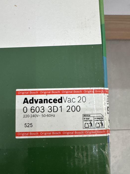 Bosch AdvancedVac 20 – Aspirator umed/uscat