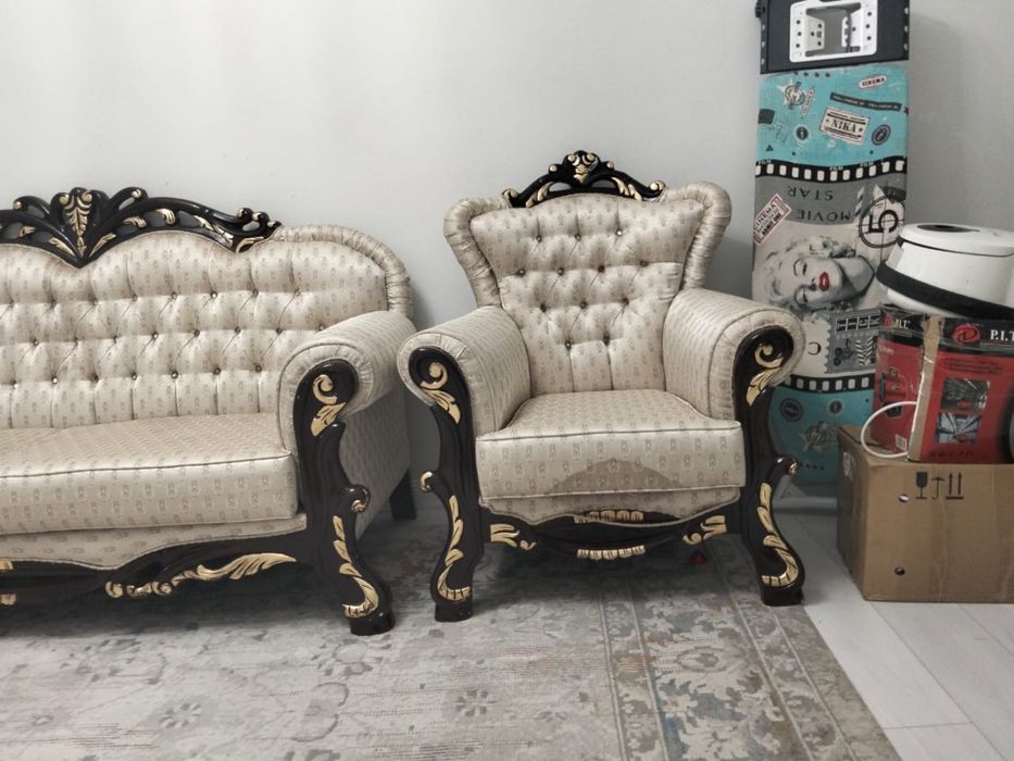 Диван с креслом д