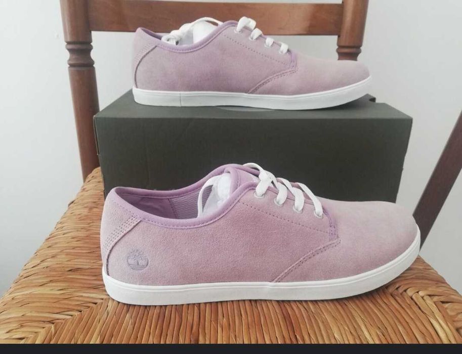 Нови обувки Timberland естествен велур