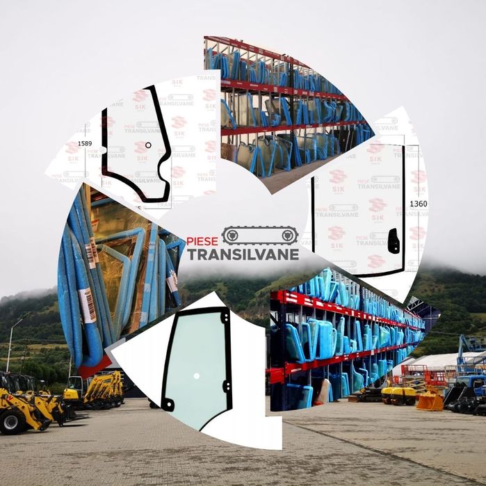 Geamuri pentru utilaje JCB