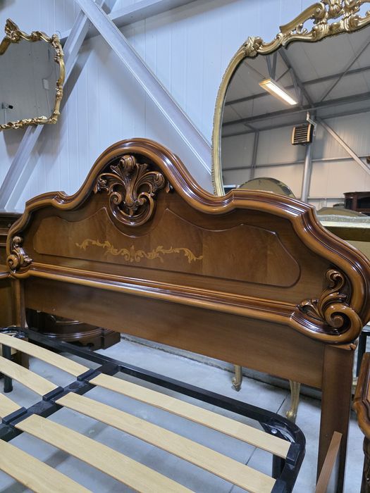 Set de dormitor  lemn masiv fara dulap