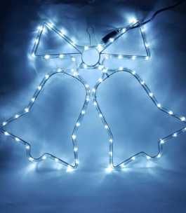 LED Коледна Снежинка Малка Бяла22г Коледа Лед Светлина За външен/вътр