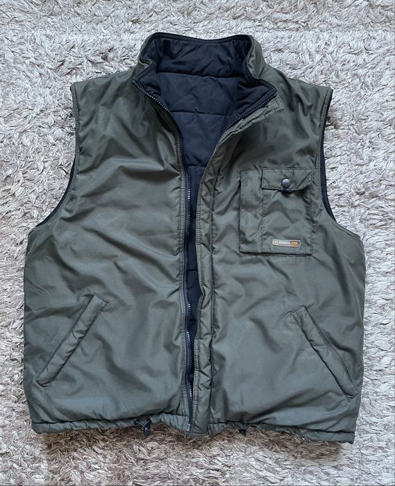 Vesta khaki/negru cu doua fete QsV