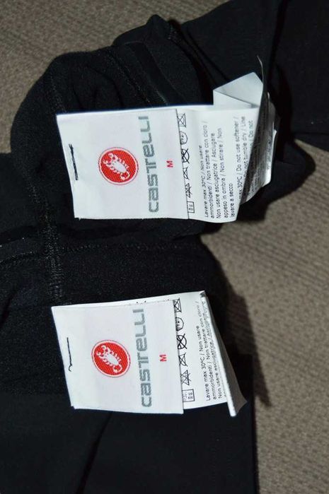 Mâneci Încălzitoare Brațe Ciclism Castelli Thermoflex Negru - Mărimea M femei
