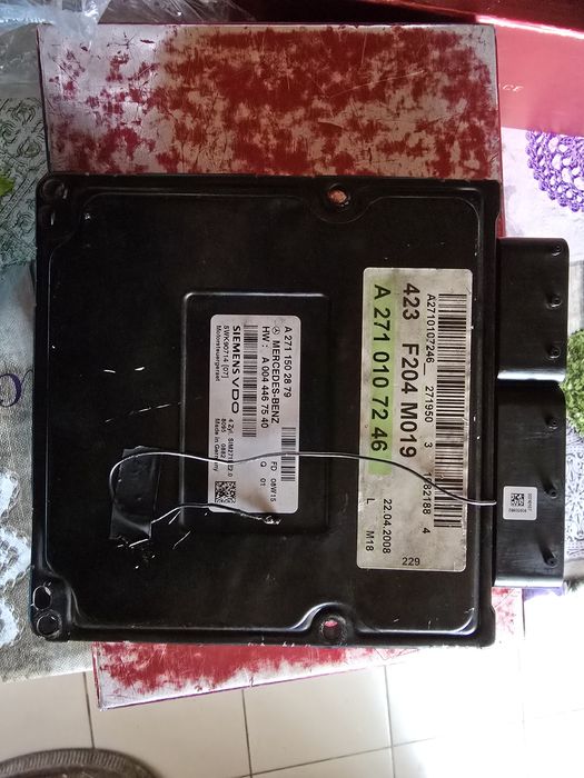 ECU Mercedes C200k 2008