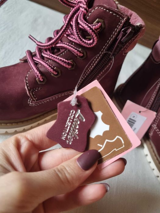 Ghete copii din piele noi 26