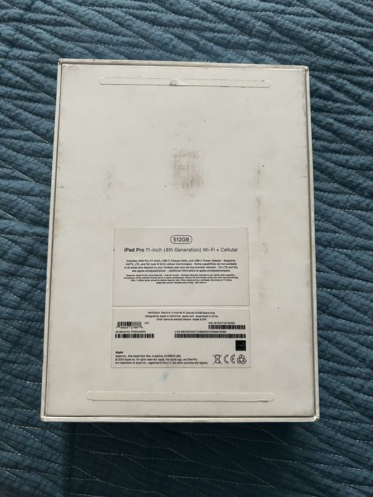 ipad pro 11 inch 4th generation wifi cellular 512gb