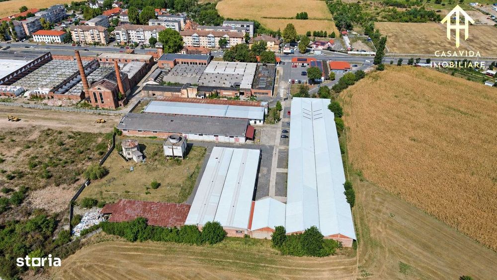 Hale industriale de inchiriat in Lugoj – strada Buziasului
