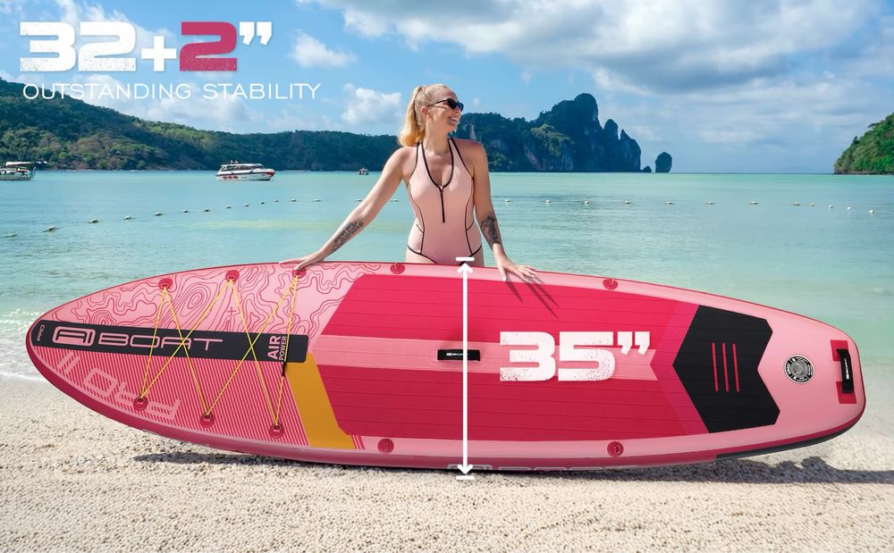 Падъл борд 335 см (11’) | AI BOAT 1 PRO + седалка и двойно гребло + 2 г. гаранция